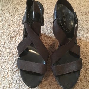 BCBG wedges size 8